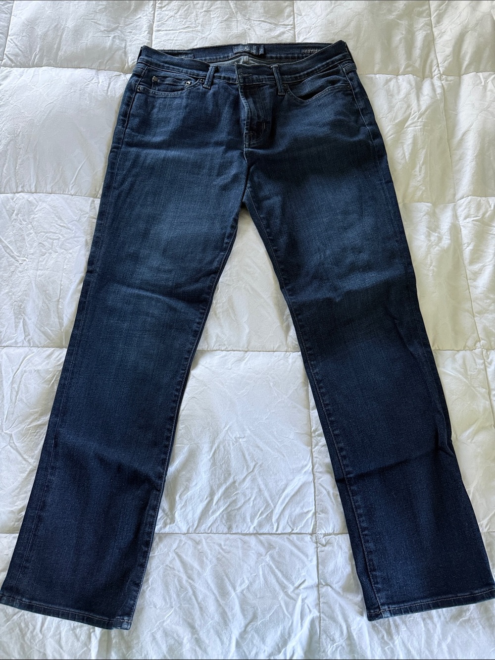 Lucky Brand Blue Two-Tone Denim Jeans